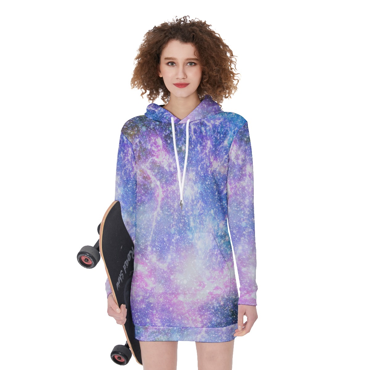 All-Over Print Women's Long Hoodie