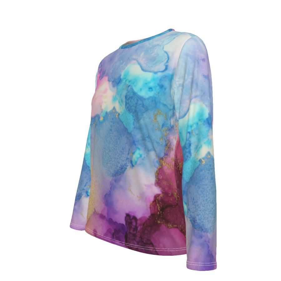 All-Over Print Women's Oversized T-shirt | 190GSM Cotton - Image 4
