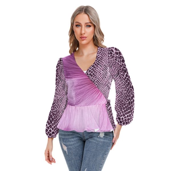 All-Over Print Women's Long Sleeve Shirt