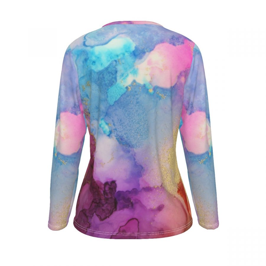 All-Over Print Women's Oversized T-shirt | 190GSM Cotton - Image 2