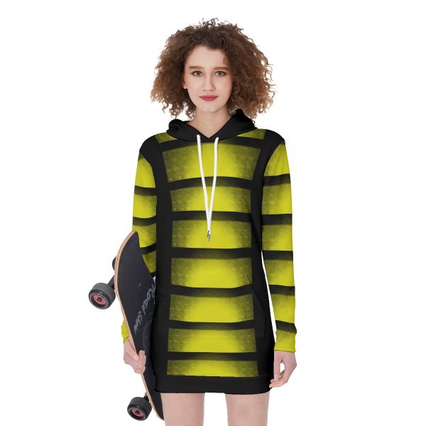 All-Over Print Women's Long Hoodie
