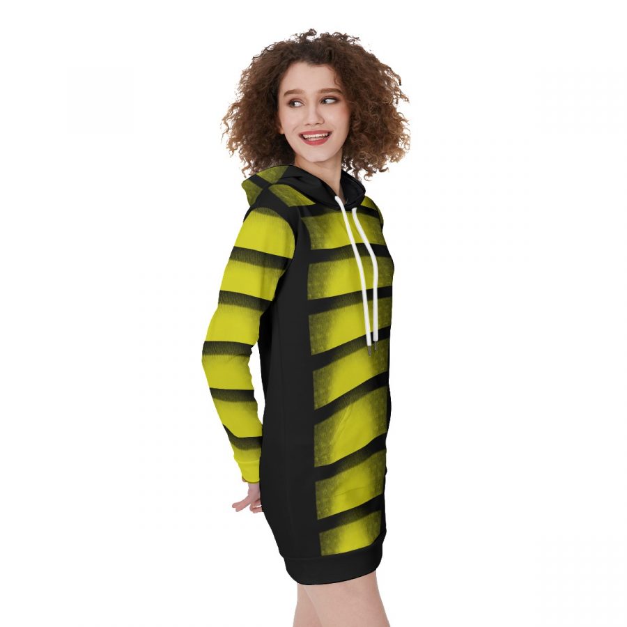 All-Over Print Women's Long Hoodie - Image 2