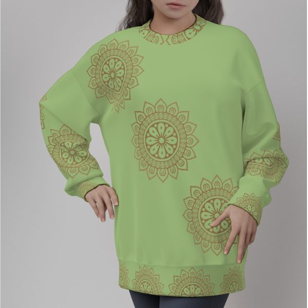 All-Over Print Women's Casual Sweatshirt