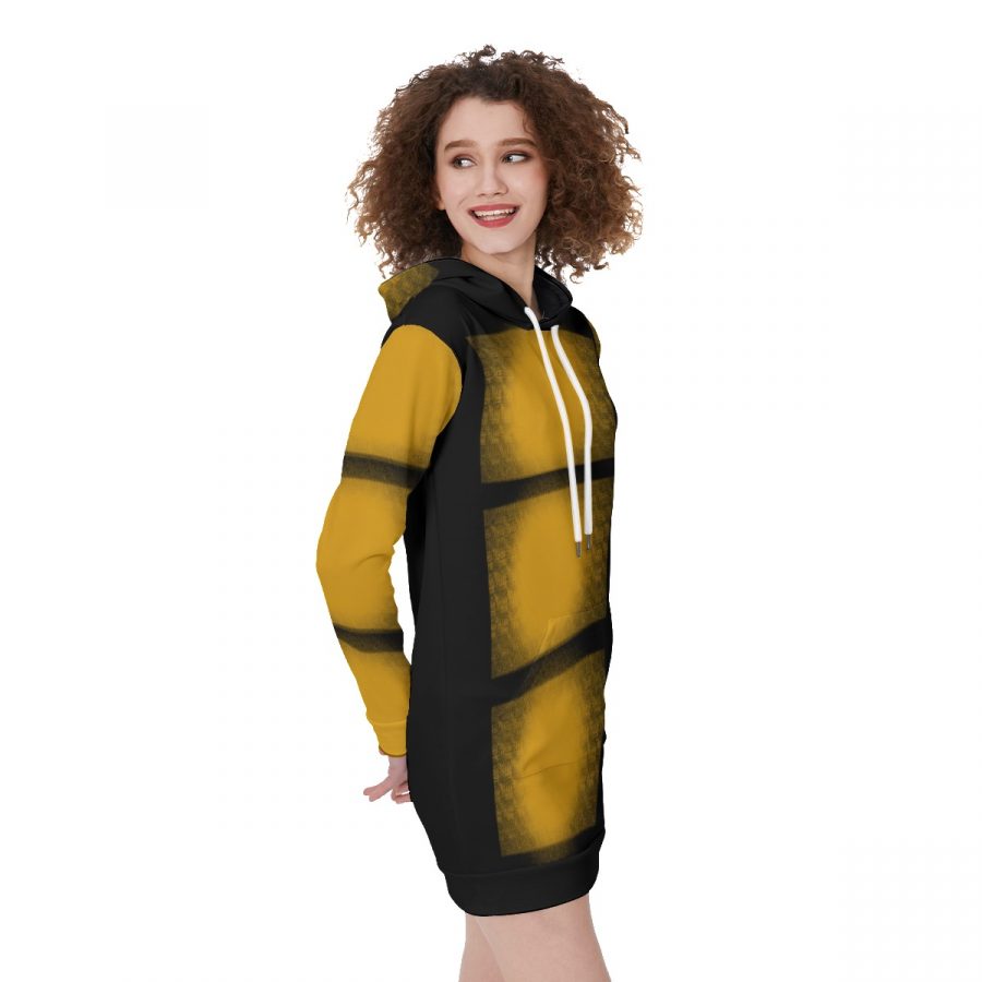 All-Over Print Women's Long Hoodie - Image 2