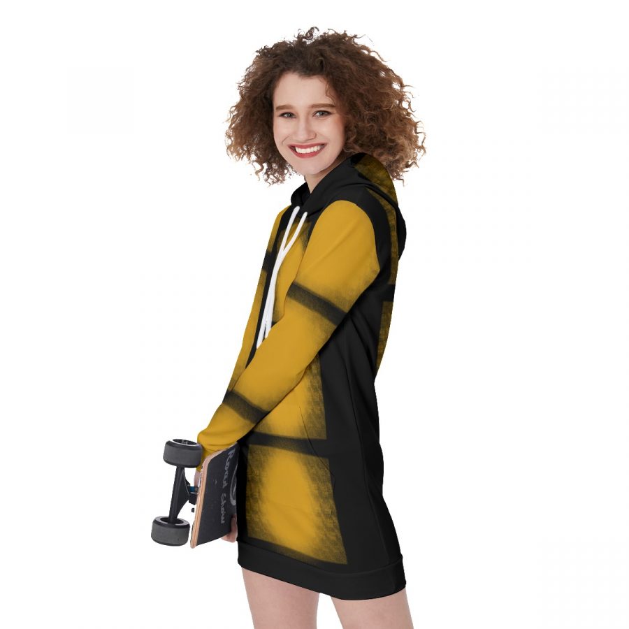 All-Over Print Women's Long Hoodie - Image 3