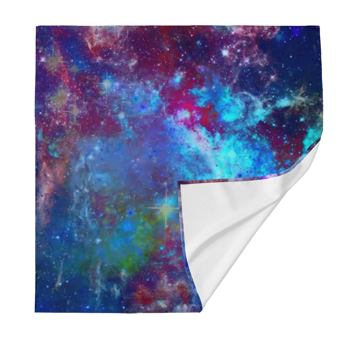 All-Over Print Unisex Silk Scarf - Image 3
