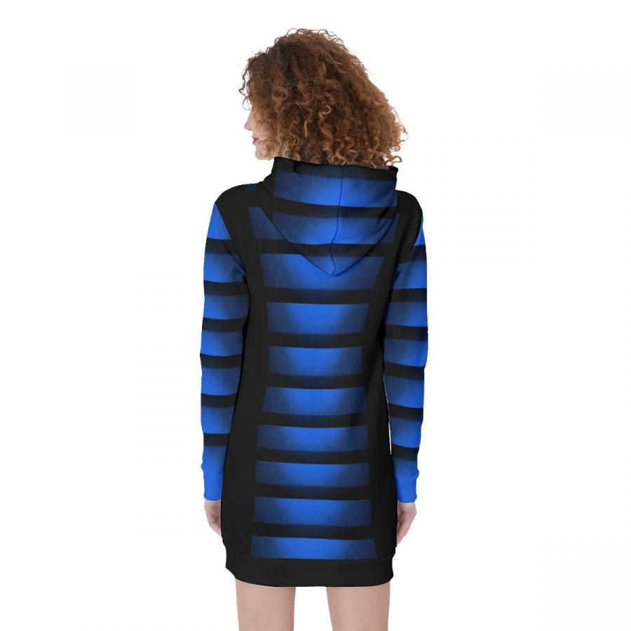 All-Over Print Women's Long Hoodie - Image 4