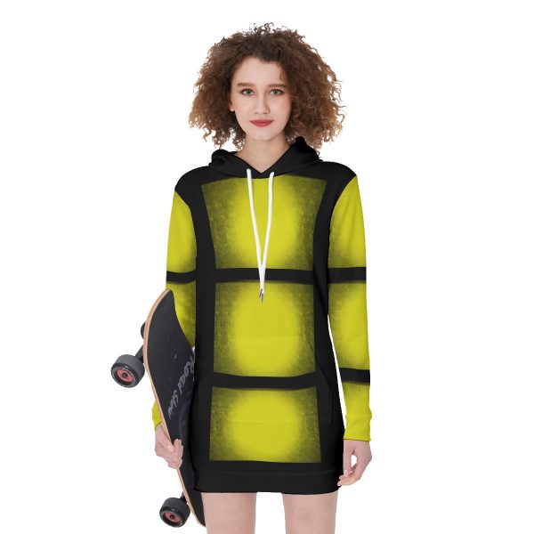 All-Over Print Women's Long Hoodie