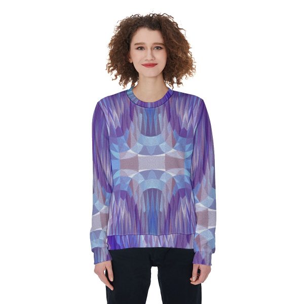 All-Over Print Women's Loose Sweatshirt