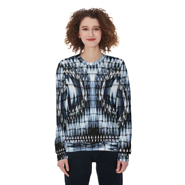 All-Over Print Women's Loose Sweatshirt