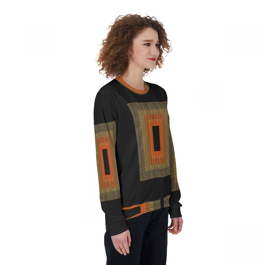All-Over Print Women's Heavy Fleece Sweatshirt - Image 2