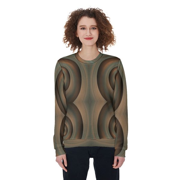 All-Over Print Women's Loose Sweatshirt