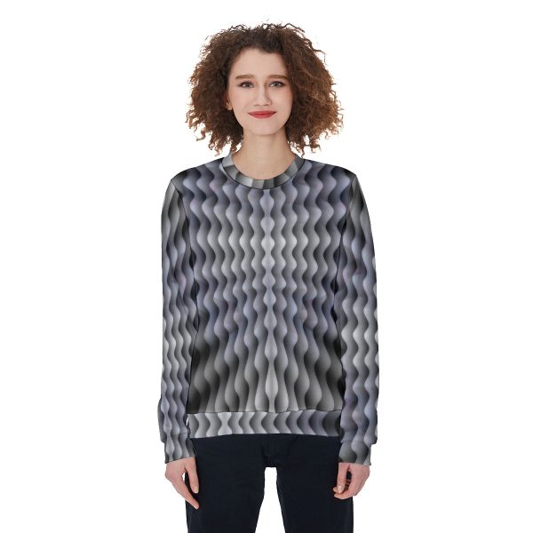All-Over Print Women's Heavy Fleece Sweatshirt