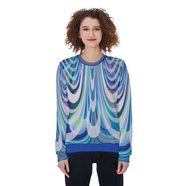 All-Over Print Women's Loose Sweatshirt