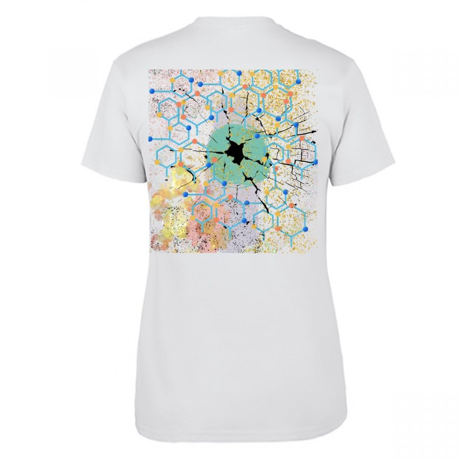 Women's Double Side Printing Crew Neck T-shirt | Gildan 180GSM Cotton (DTG) - Image 7