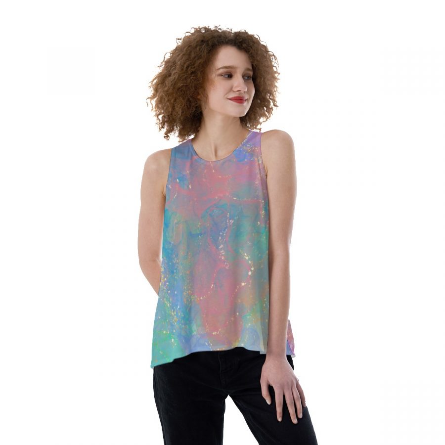 All-Over Print Women's Loose Tank Top