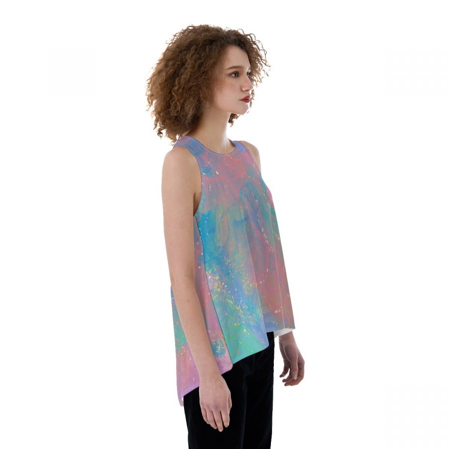 All-Over Print Women's Loose Tank Top - Image 3