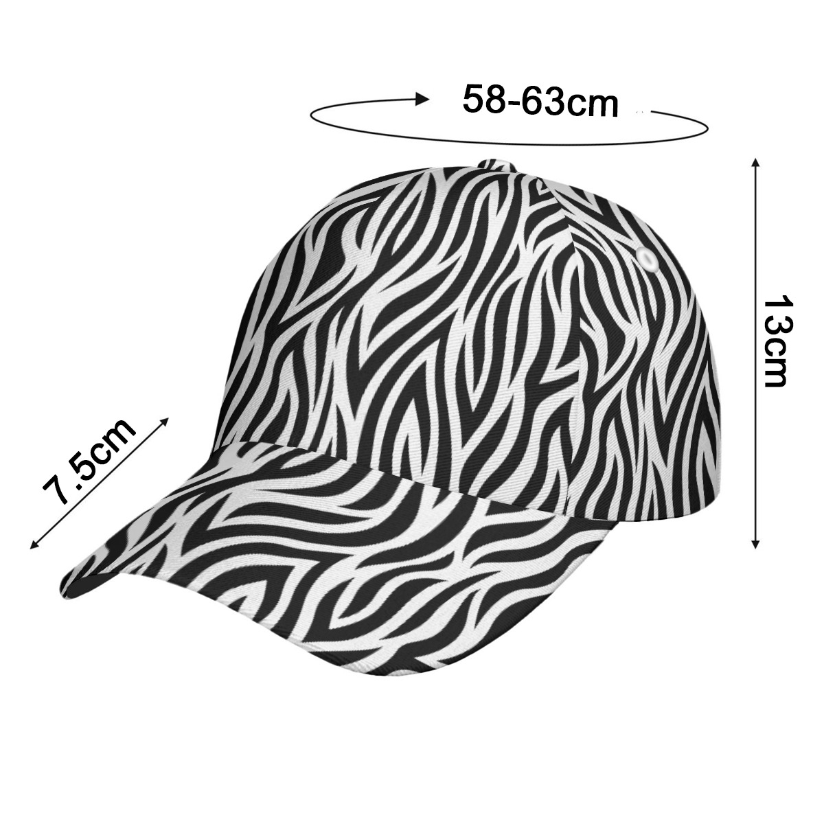 All-Over Print Peaked Cap - Image 2