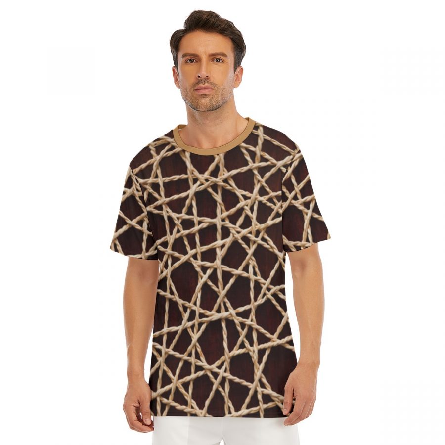 All-Over Print Men's O-Neck T-Shirt | 190GSM Cotton - Image 6