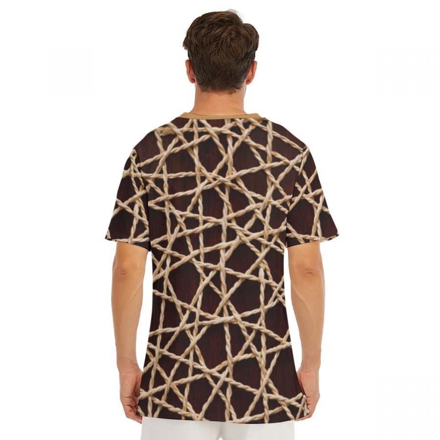 All-Over Print Men's O-Neck T-Shirt | 190GSM Cotton - Image 5