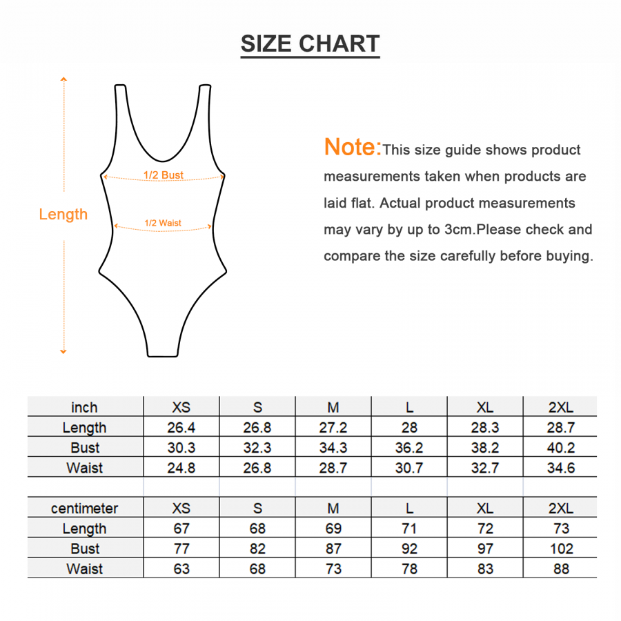 All-Over Print Women's One-piece Swimsuit With Ruffle Hem - Image 5