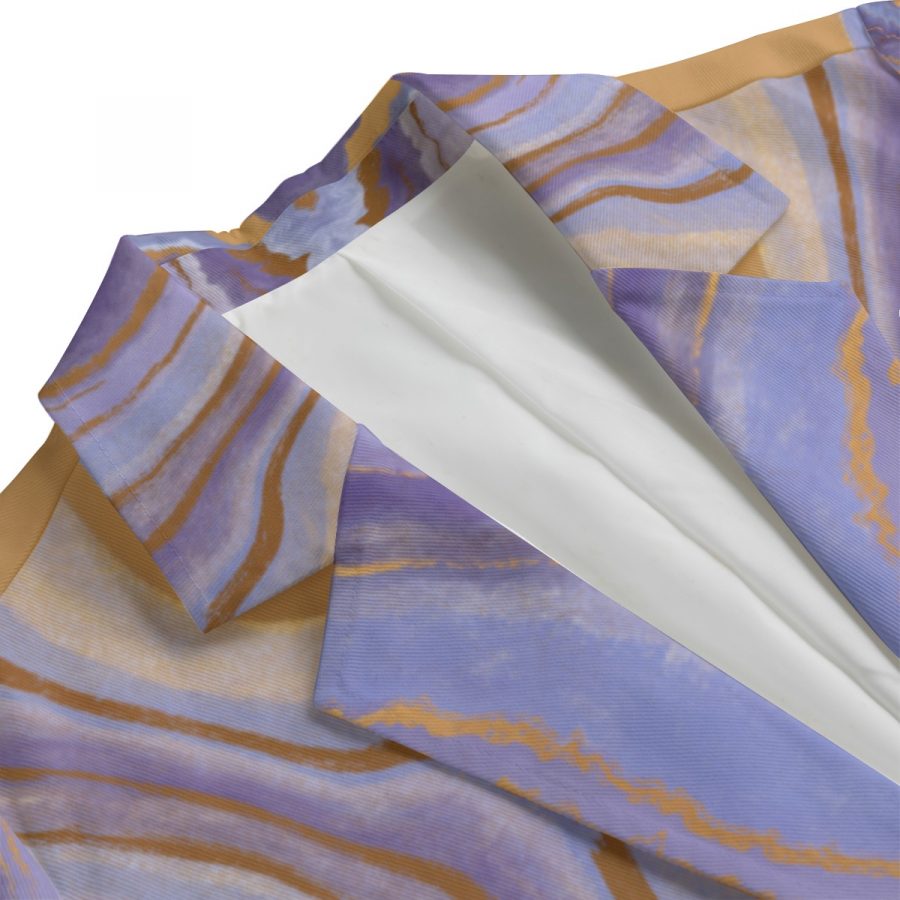All-Over Print Women's Leisure Blazer | 245GSM Cotton - Image 3