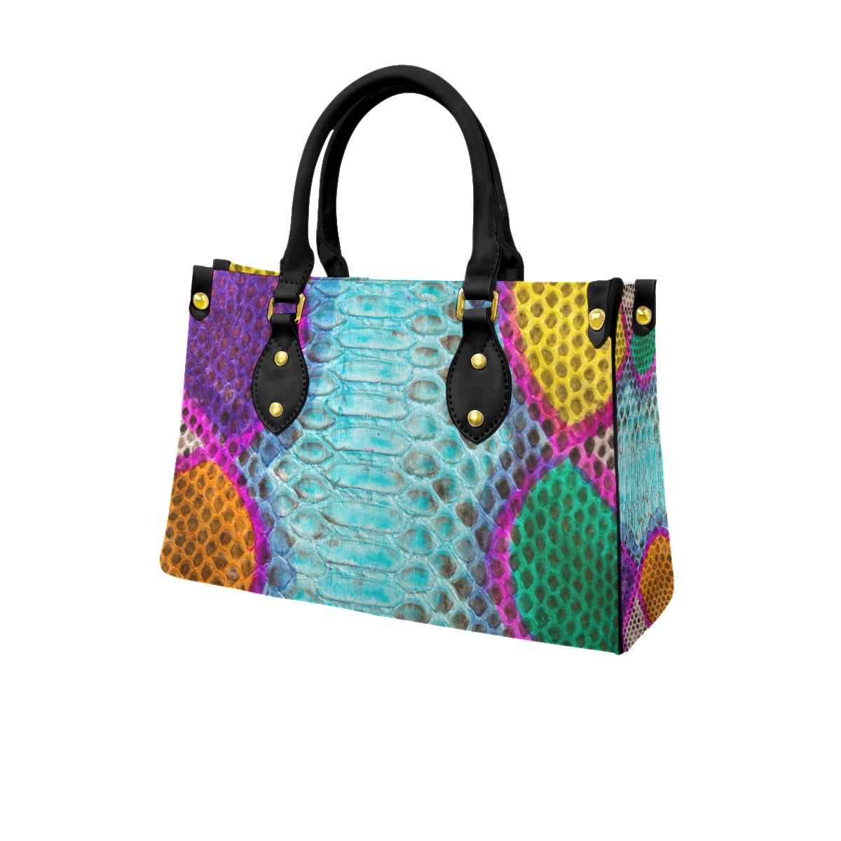 Women's Tote Bag With Black Handle - Image 3