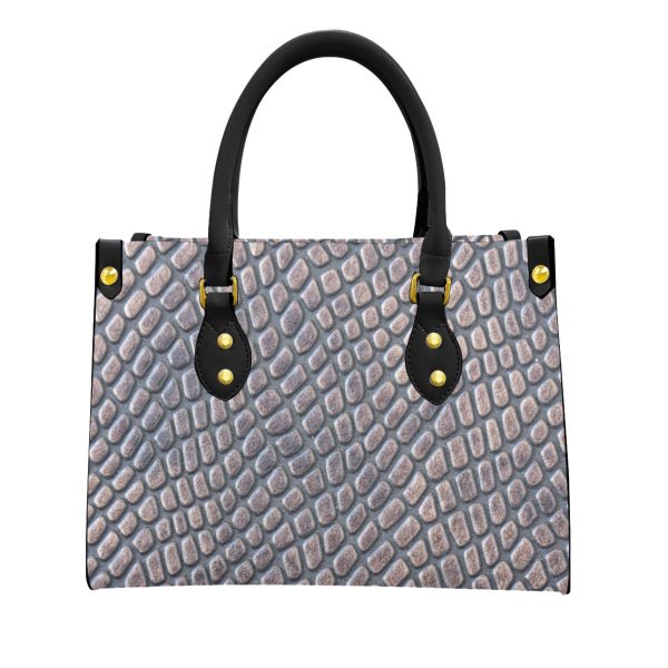 Women's Tote Bag With Black Handle