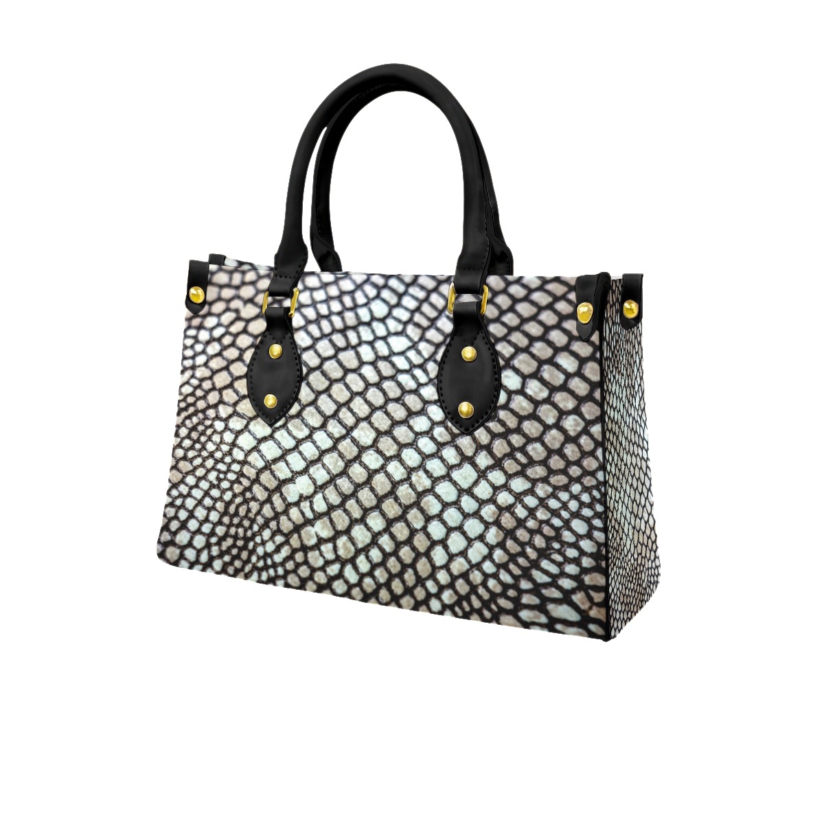 Women's Tote Bag With Black Handle - Image 3
