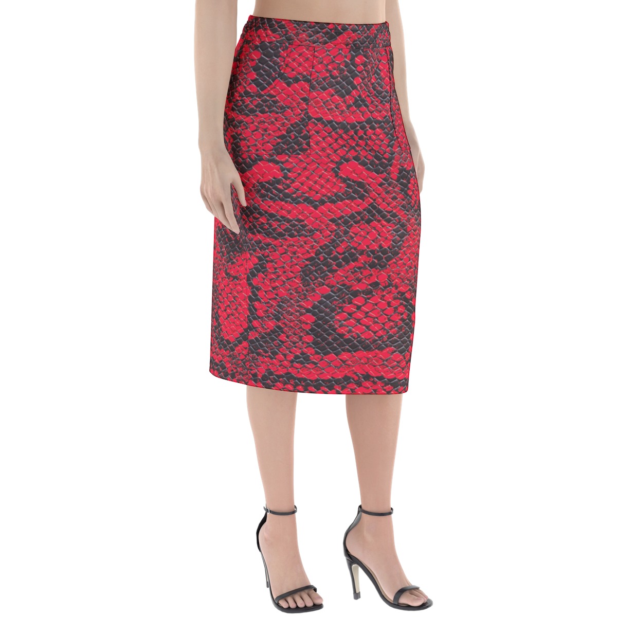 All-Over Print Women's Package Hip Skirt - Image 3