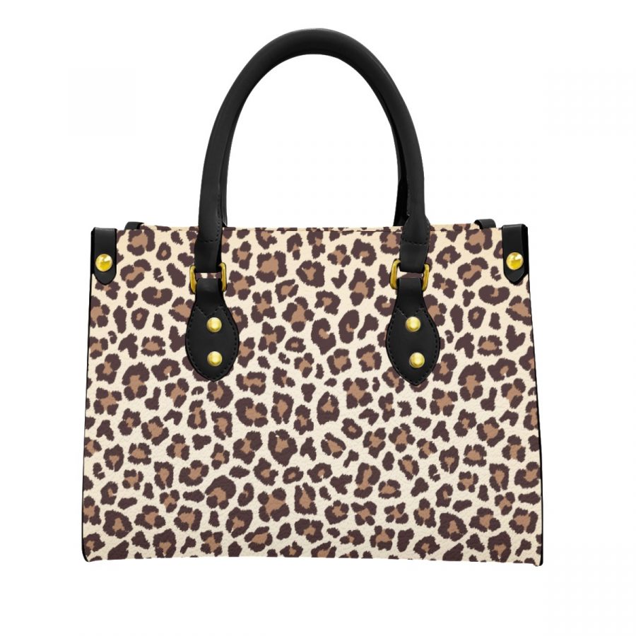 Women's Tote Bag With Black Handle