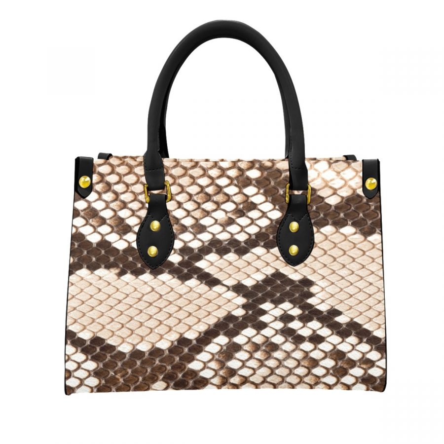 Women's Tote Bag With Black Handle - Image 4
