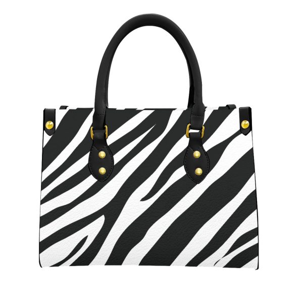Women's Tote Bag With Black Handle