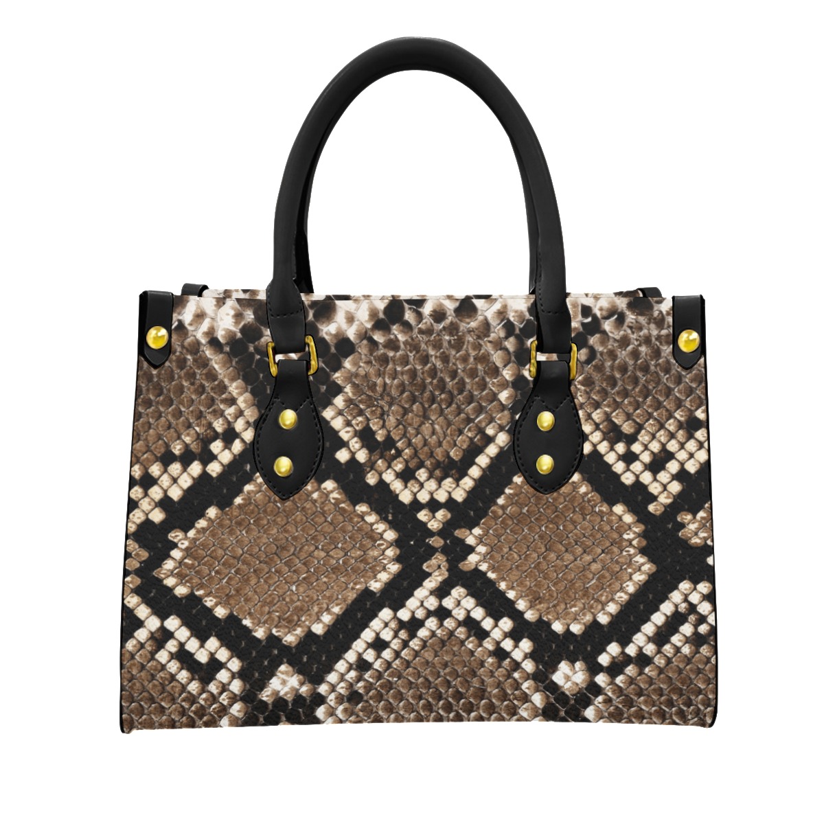 Women's Tote Bag With Black Handle - Image 4