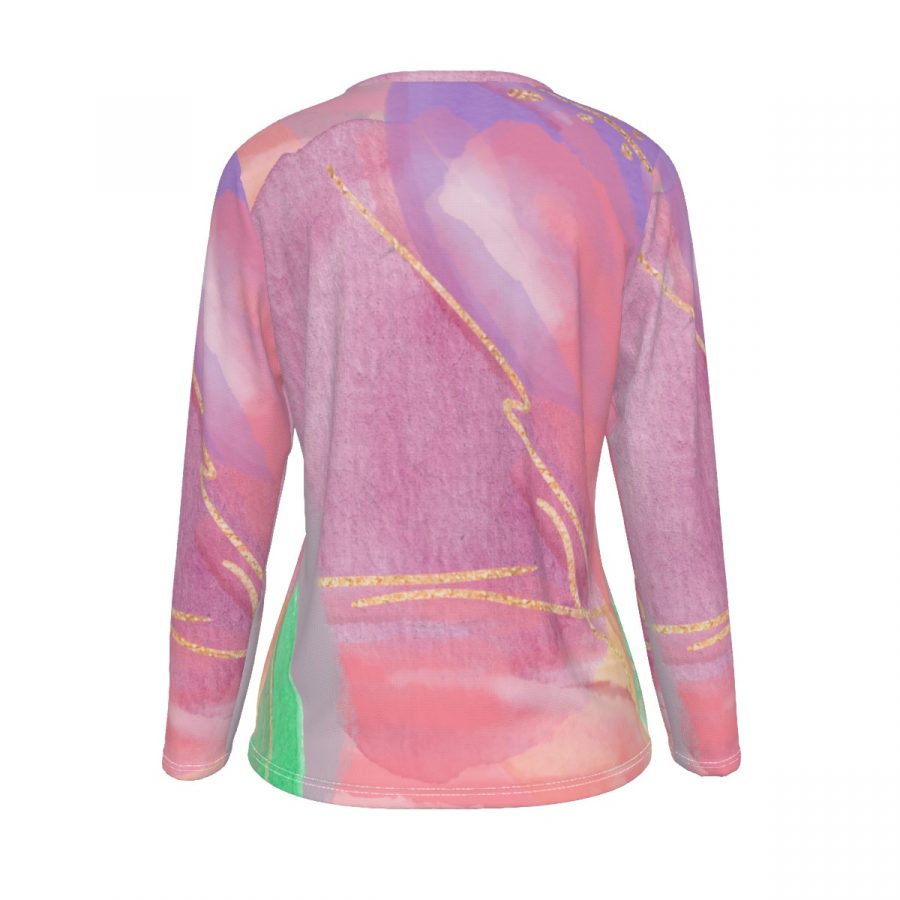 All-Over Print Women's Oversized T-shirt | 190GSM Cotton - Image 2