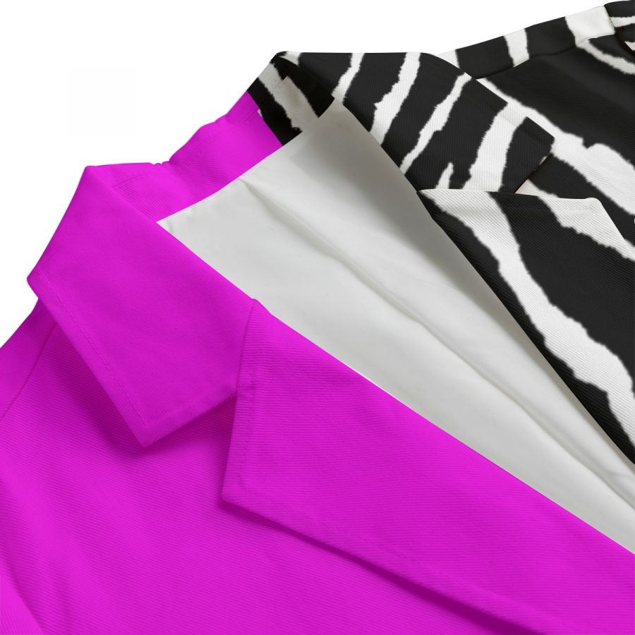 All-Over Print Women's Leisure Blazer | 245GSM Cotton - Image 3