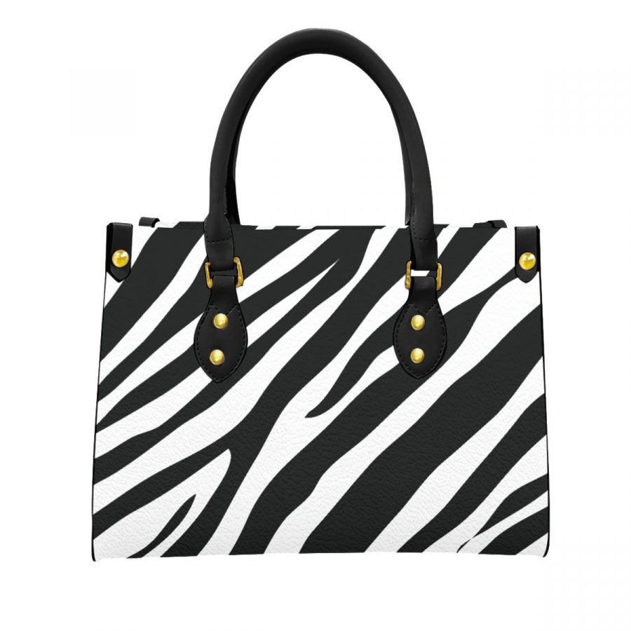 Women's Tote Bag With Black Handle - Image 4