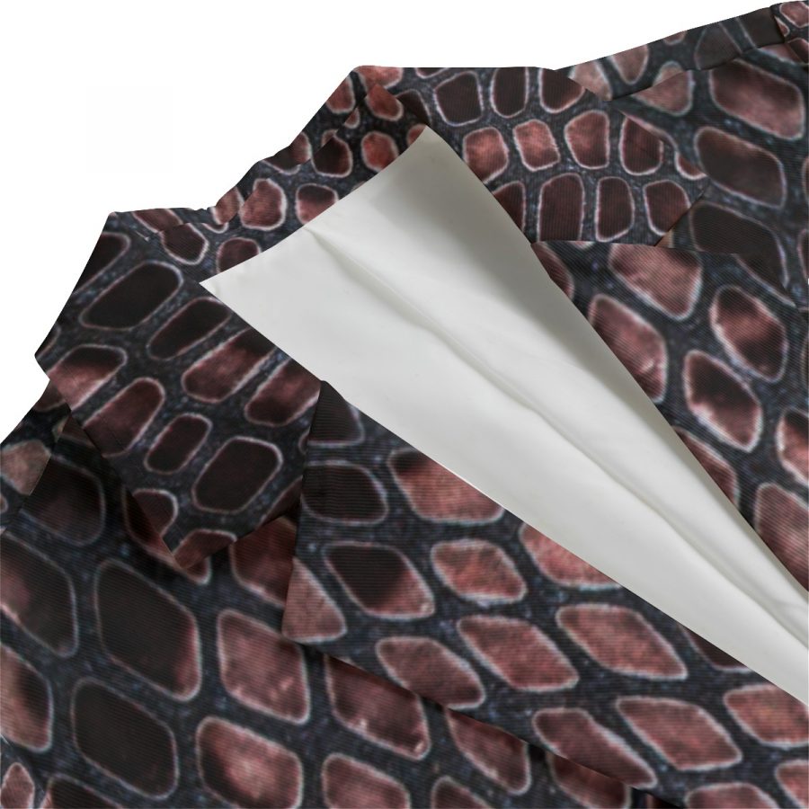 All-Over Print Women's Leisure Blazer | 245GSM Cotton - Image 3