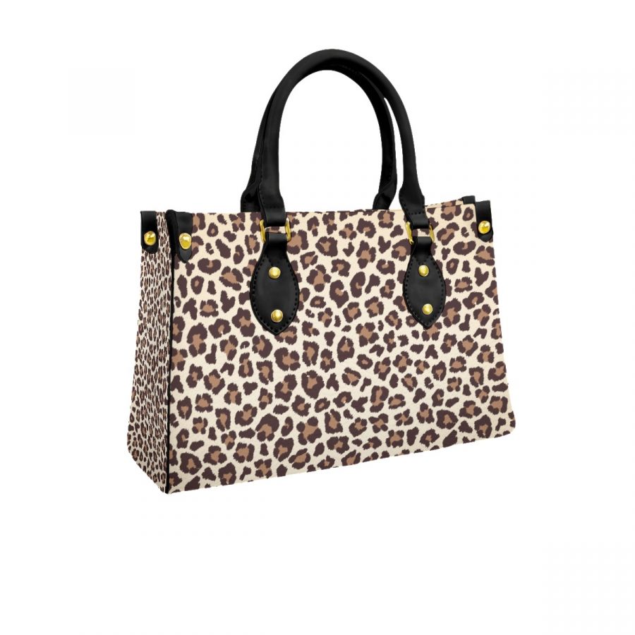 Women's Tote Bag With Black Handle - Image 2