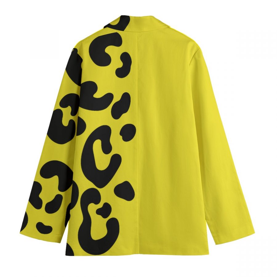 All-Over Print Women's Leisure Blazer | 245GSM Cotton - Image 2