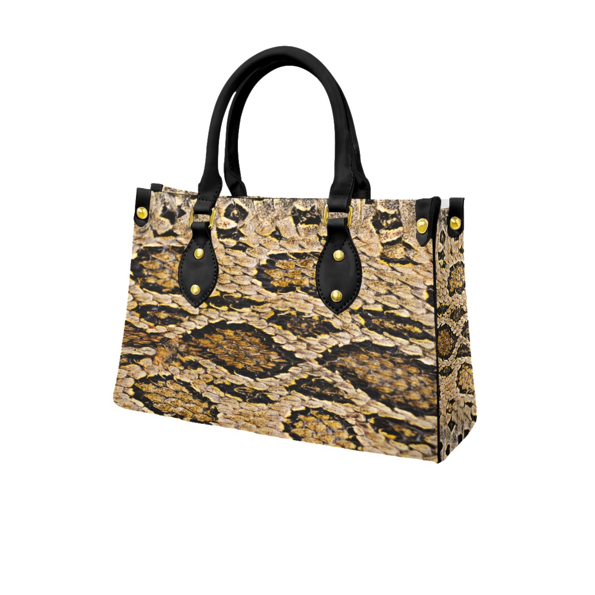 Women's Tote Bag With Black Handle - Image 3