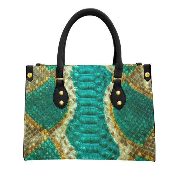 Women's Tote Bag With Black Handle