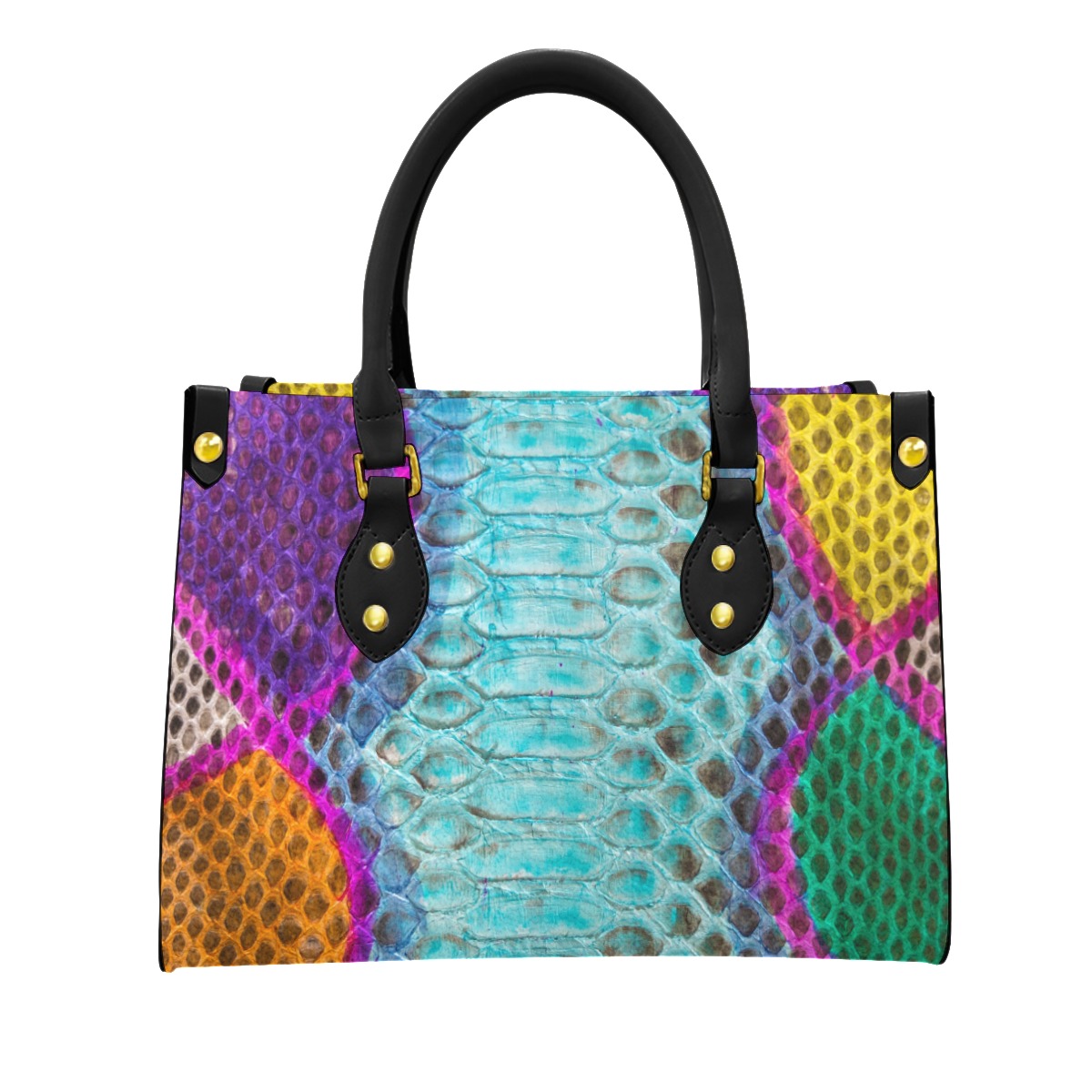 Women's Tote Bag With Black Handle - Image 4