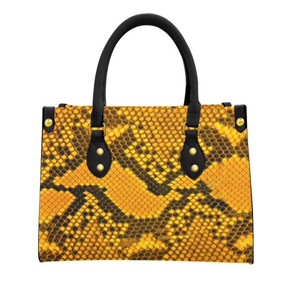 Women's Tote Bag With Black Handle