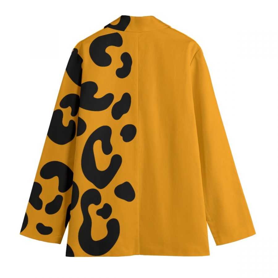 All-Over Print Women's Leisure Blazer | 245GSM Cotton - Image 2