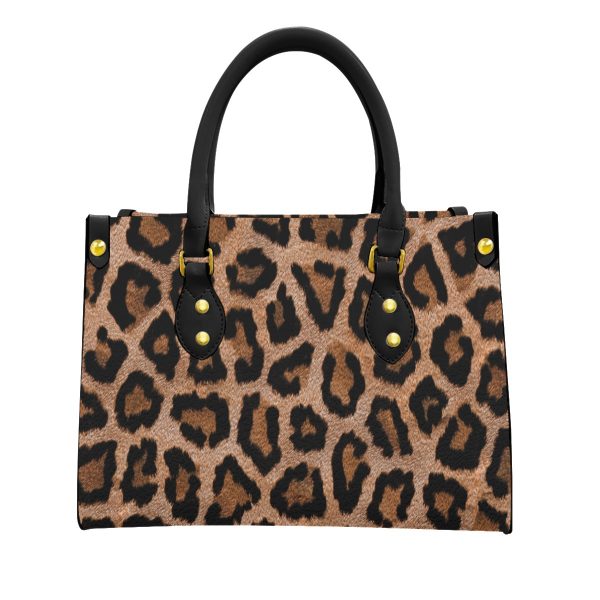 Women's Tote Bag With Black Handle