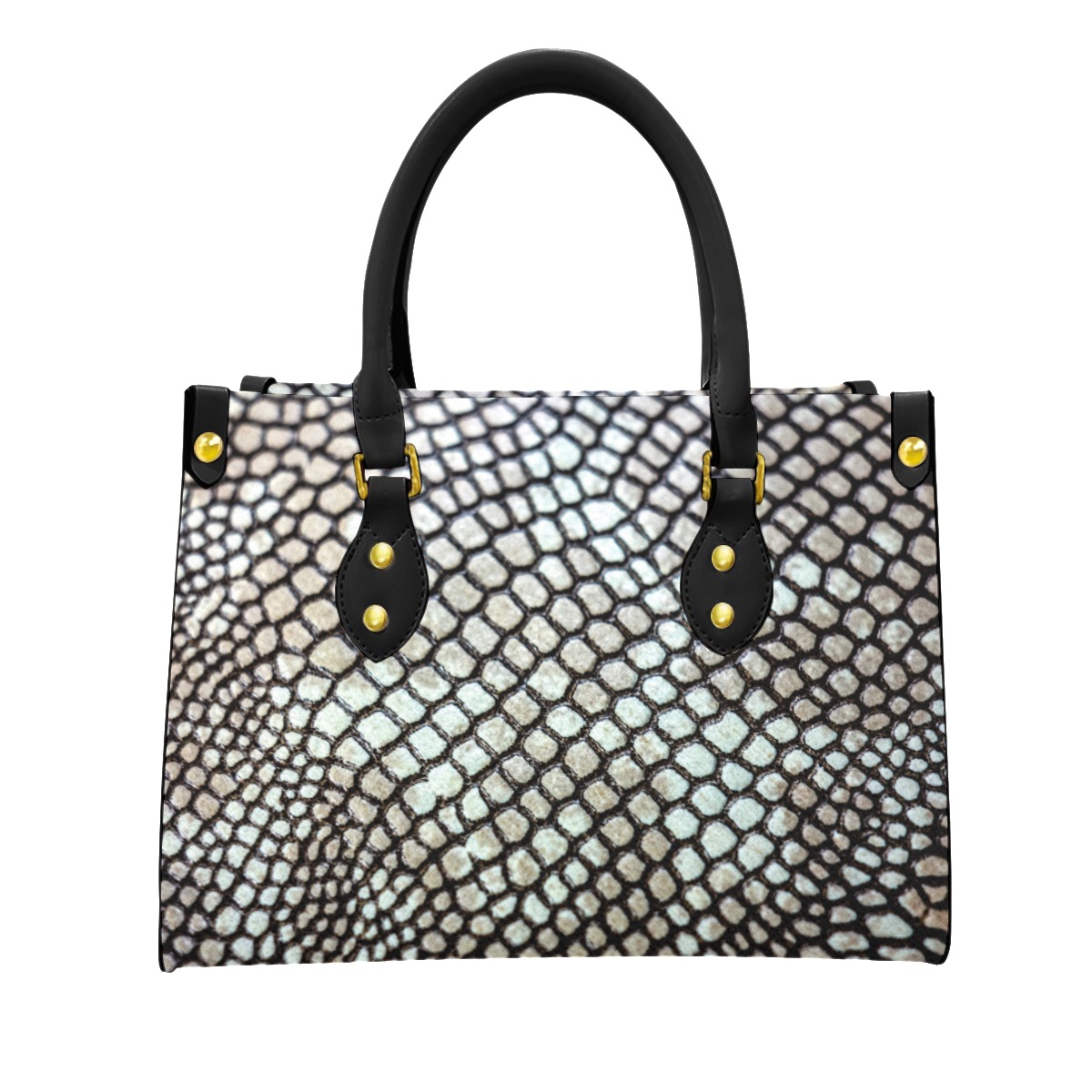 Women's Tote Bag With Black Handle - Image 4