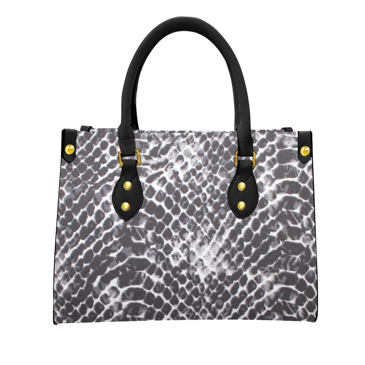 Women's Tote Bag With Black Handle - Image 4