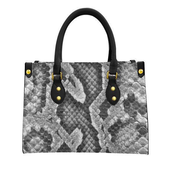 Women's Tote Bag With Black Handle