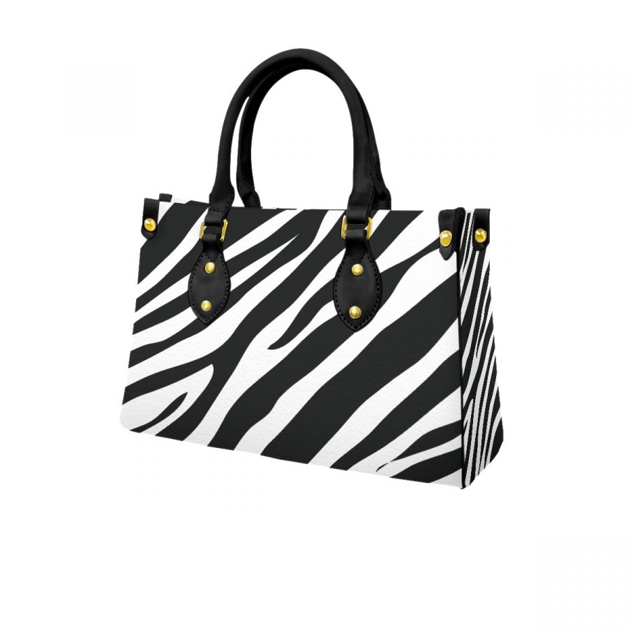 Women's Tote Bag With Black Handle - Image 3